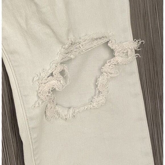 Abercrombie & Fitch Womens White Washed Blue Skinny Jeans Size 28/6 - Picture 3 of 7